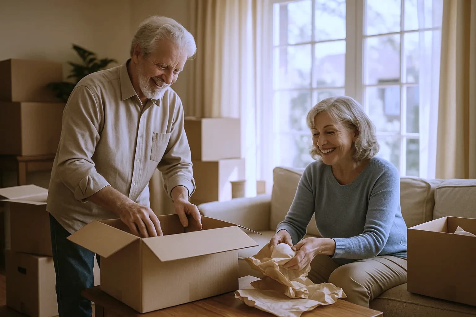 How to Know When It's Time to Downsize — And How to Begin — senior transition article by Ageless Living